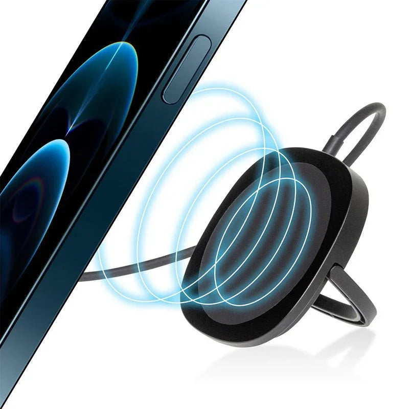 Torrii Bolt Magnetic Snap 15W Wireless Charger - Black - Tashqila Torrii Bolt Magnetic Snap 15W Wireless Charger - Black - Tashqila